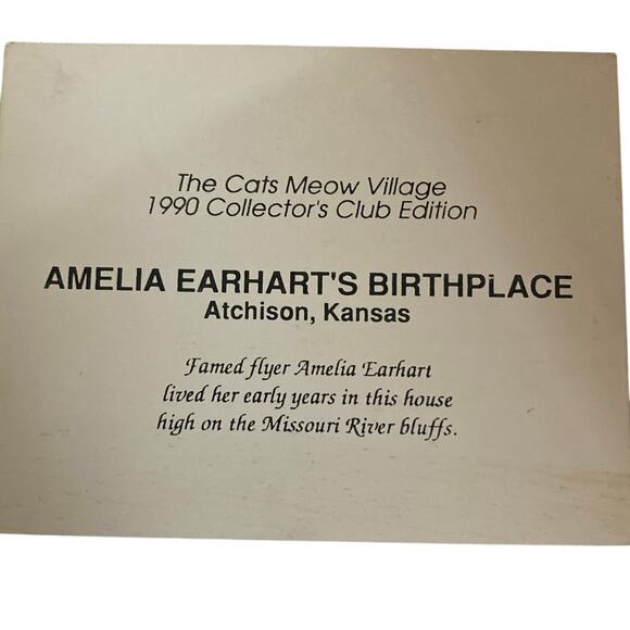 The Cat’s Meow Village 1990 Collector’s Club Series – Lot of 4 Buildings - Picture 4 of 7